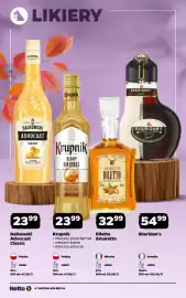 Netto gazetka | Alkohole Strona 4: Likier Dalkowski Advocaat Classic €23,99, Likier Diletto Amaretto €32,99