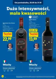 Lidl gazetka | Alkohole Strona 10: Primitivo - Cabernet €13,89, Appassimento Duca di Sasseta €22,99
