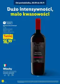 Lidl gazetka | Alkohole Strona 11: Negroamaro, Masseria Parlangeli €16,99