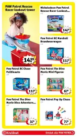Kruidvat folder | Speelgoed Pagina 10: PAW Patrol Rescue Racer lookout tower Nickelodeon Paw Patrol Rescue Racer Lookout
