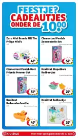 Kruidvat folder | Speelgoed Pagina 2: Kruidvat Stapelbare Badbootjes €2,99, Kruidvat Badboekje €3,99