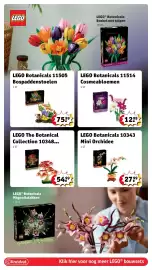 Kruidvat folder | Speelgoed Pagina 26: Lego botanicals mini orchidee €27,99, Lego botanicals cosmeabloemen €12,99