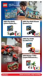 Kruidvat folder | Speelgoed Pagina 27: Lego city monstertruck €12,99, Lego city snackbartruck €17,99