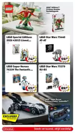 Kruidvat folder | Speelgoed Pagina 31: Lego super heroes the fantastic €65,99, Lego star wars at-at €59,99