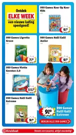 Kruidvat folder | Speelgoed Pagina 36: Ligretto €7,99, Halli galli junior €9,99