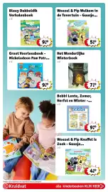 Kruidvat folder | Speelgoed Pagina 42: Het wonderlijke winterboek €7,99, Bobbi Lente, Zomer, Herfst en Winter €9,99