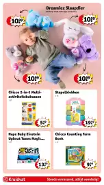 Kruidvat folder | Speelgoed Pagina 8: Chicco Counting Farm Boek €9,99, Hape Baby Einstein Upbeat Tunes Magic €13,99