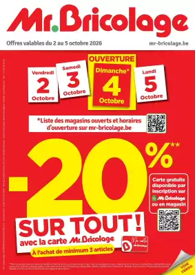 Mr Bricolage (geldig t/m 5-10)