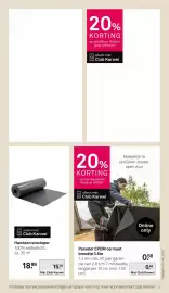 Karwei folder Pagina 52: Biertafel €99,99, Statafel €34,99