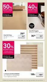 Karwei folder Pagina 5: 50% KORTING op click PVC Primo alleen met Club Karwei 40% KORTING op click PVC Progetto alleen met