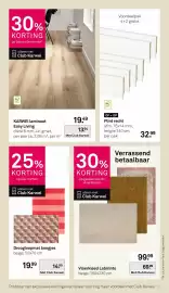 Karwei folder Pagina 6: 30% KORTING op bijna alle vloeren¹ PEFC alleen met Club Karwei KARWEI laminaat Easy Living dikte 8