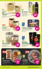 Denn's Biomarkt Flugblatt Seite 9: Youkon Alaska Wild-lachs Wild & Red €6,99, MYDELI Bio-Fleischsuppe €3,49