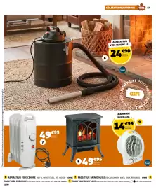 Catalogue GiFi | Gifi 29-09-2026 / 12-10-2026 page 13: Chauffage soufflant €14,99, Radiateur bain d'huile €49,95