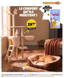 Catalogue GiFi | Gifi 29-09-2026 / 12-10-2026 page 15: Arbre à chat €29,99, Couchage chien/chat €9,95