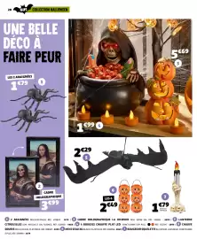 Catalogue GiFi | Gifi 29-09-2026 / 12-10-2026 page 20: Lanterne citrouilles €5,69, Chauve souris €2,29