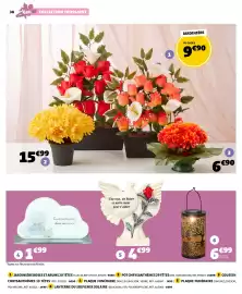 Catalogue GiFi | Gifi 29-09-2026 / 12-10-2026 page 38: Coussin chrysanthèmes 13 têtes €6,90