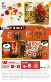 Catalogue La Foir'Fouille semaine 40 page 4: TIGE DE FLEUR ARTIFICIELLE €1,00, KOKOON PLAID AUTOMNE €4,99