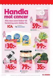 ICA Kvantum reklamblad vecka 41 Sida 3: Ica gott liv cashewnötter €59,00, Ica fettuccine €30,00