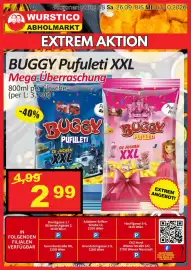 Wurstico Flugblatt woche 39 Seite 3: Buggy Pufuleti XXL €2,99