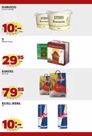 Rinkeby Matcenter reklamblad vecka 40 Sida 2: Mahmood tea €29,95, Farmers & Chefs Bearnaise €10,00