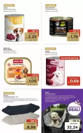 ZOO & Co Flugblatt woche 40 Seite 4: Snuggy Saftige Portion in Sauce mit Rind €0,69