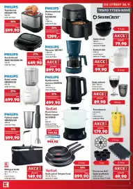 Kaufland leták týden 40 Strana 5: Philips horkovzdušná friteza NA120/00 €1.399,00, Sada sklenic €89,90