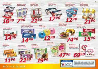 ESO MARKET leták Strana 5: Piccolino různé druhy €1.190,00, Milka Choco snack Oreo Fresh Milk snack €1.490,00