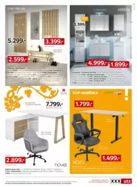 XXXLutz leták Strana 12: Novel otočná židle €2.899,00, Xora psací stůl herní židle €1.499,00
