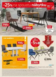 XXXLutz leták Strana 3: Hom'in jídelní stůl s židlemi s područkami €6.999,00, Jídelní stůl €2.999,00