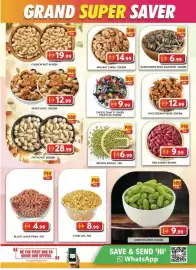 Grand Mall Sharjah catalogue Page 2: Green raisins €9,99, Toor dal €8,99