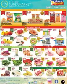 Lucky Supermarket flyer week 39 Page 1