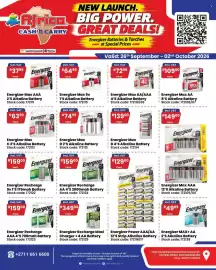 Africa Cash and Carry catalogue week 39 Page 2: Energizer Max D 2'S Alkaline Battery €74,99
