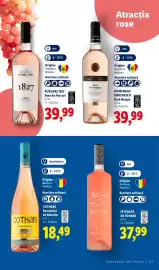 Catalog Lidl | Alcool Pagină 27: PURCARI 1827 Rosé de Purcari €39,99, COTNARI Busuioacă de Bohotin €18,49