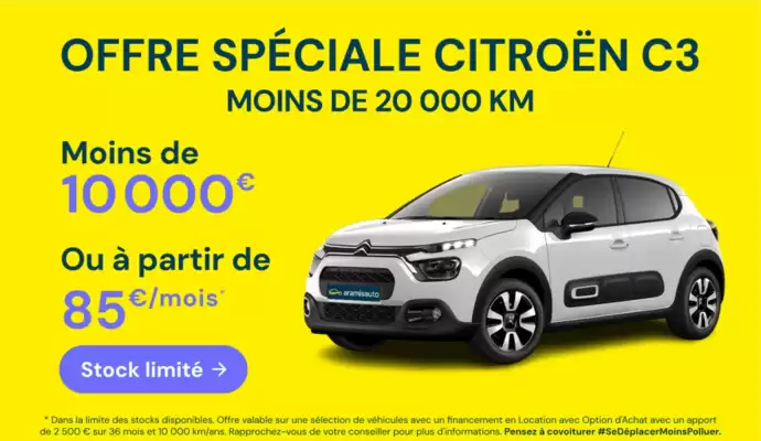Aramis Auto (valable jusqu'au 11-10)