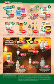 Real akciós újság Oldal 20: Miller sör €399,00, Reál virágméz €1.399,00