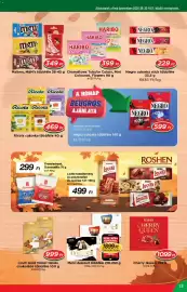 Real akciós újság Oldal 13: Merci desszert €1.899,00, Maltesers M&M's €349,00