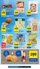 Tesco akciós újság hét 40 Oldal 17: Freego gyorsfagyasztott gombóc €1.049,00, Tesco jégsaláta €449,00