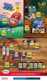 Tesco akciós újság hét 40 Oldal 18: Pick roppanós virsli €1.089,00, Talléros kenhető sajt €149,00