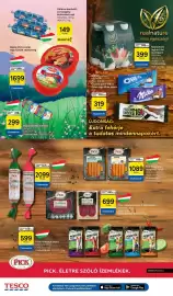 Tesco akciós újság hét 40 Oldal 18: Pick roppanós virsli €1.089,00, Talléros kenhető sajt €149,00