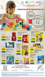 Tesco akciós újság hét 40 Oldal 21: Nestlé gabanapehely €1.999,00, Nesquik instant cukrozott kakaóitalpor €2.149,00