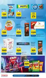 Tesco akciós újság hét 40 Oldal 22: Pocket Coffee €699,00, Merci táblás csokoládé €1.099,00