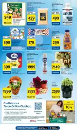 Tesco akciós újság hét 40 Oldal 5: Pöttys tejsüti €179,00, Arla Apetina lágy krémfehérsajt €899,00