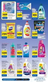 Tesco akciós újság hét 40 Oldal 9: Lenor mosószer gél €5.999,00, Jar mosogatószer €1.499,00