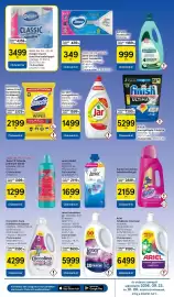 Tesco akciós újság hét 40 Oldal 9: Lenor mosószer gél €5.999,00, Jar mosogatószer €1.499,00