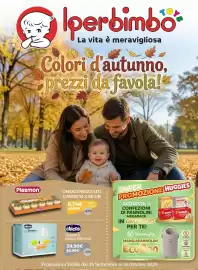 Volantino Iperbimbo Pagina 1: Chicco Aerosol Micro Pistone €39,90, Plasmon omogeneizzato carne €6,79