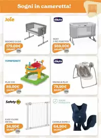 Volantino Iperbimbo Pagina 13: Play Gio Foppapedretti €89,00, Chicco Swing & Play €79,90