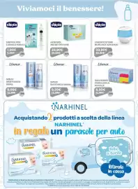 Volantino Iperbimbo Pagina 25: Siringa per lavaggi nasali Chicco €7,99, Libenar spray isotonico €9,99
