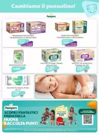 Volantino Iperbimbo Pagina 32: Salviette sensitive Pampers Progressi €13,49, Pampers Salviette Acqua Pura €2,79