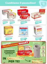 Volantino Iperbimbo Pagina 33: Huggies extra care €23,99, Huggies Little Movers €25,99