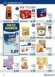 Volantino Talento Professional Store Pagina 12: Nesquik NESTLÉ €3,49, Caffè HAG bar classico €39,90